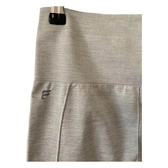 Fabletics Sync High-Waisted Leggings Perforated Side Light Grey Heather ~Small - Picture 6 of 12